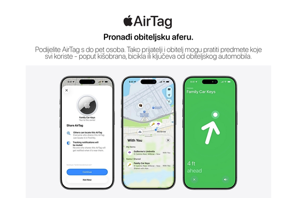 Apple predstavlja novi AirTag 6