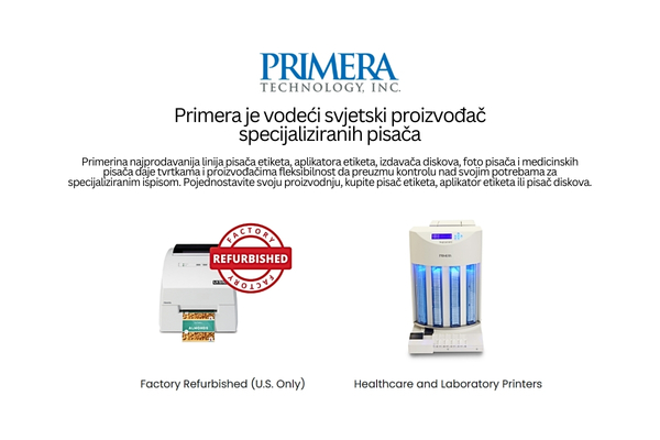 Primera je vodeći svjetski proizvođač specijaliziranih pisača 4