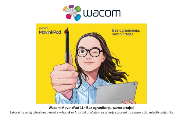 Wacom MovinkPad 11. Bez ograničenja, samo crtajte!