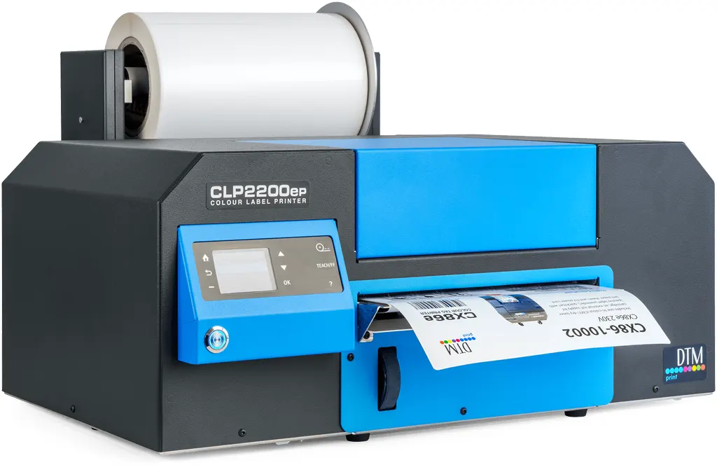 DTM CLP2200ep Colour Label Printer Pigment Peeler Version