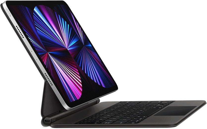 Apple Magic Keyboard for iPad Air 11-inch (M3) - Croatian - Black
