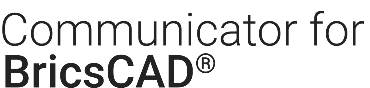 BricsCAD Communicator v26- New Single User Perpetual with 1-Year Maintenance