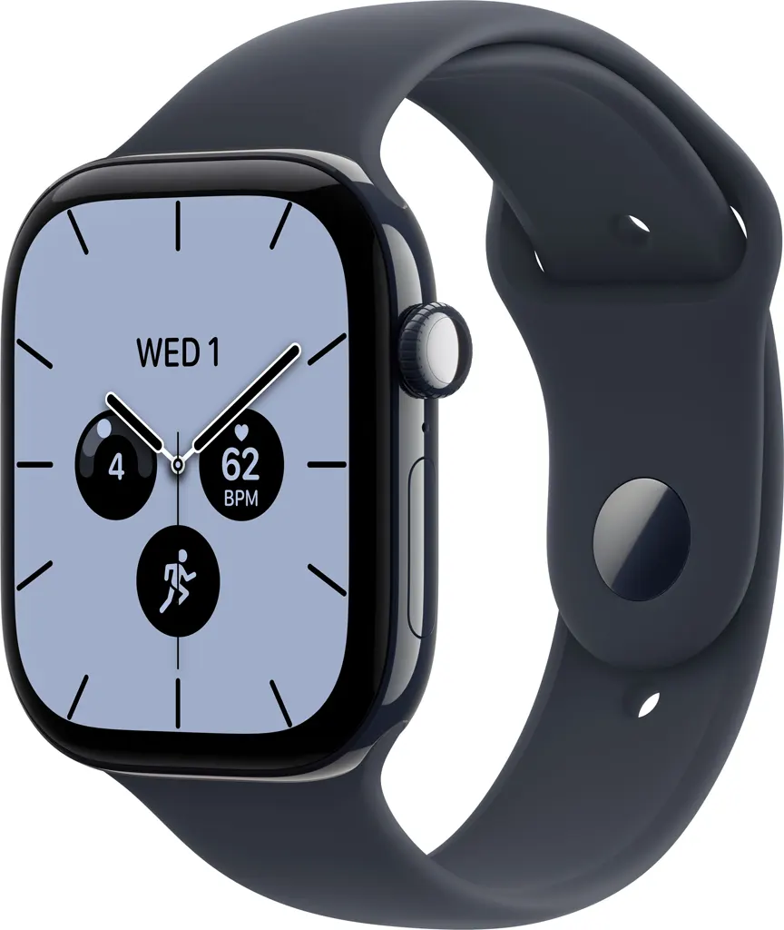 Apple Watch S12 Cellular 42mm Night Blue Ceramic Case with Navy Blue Sport Band - M/L