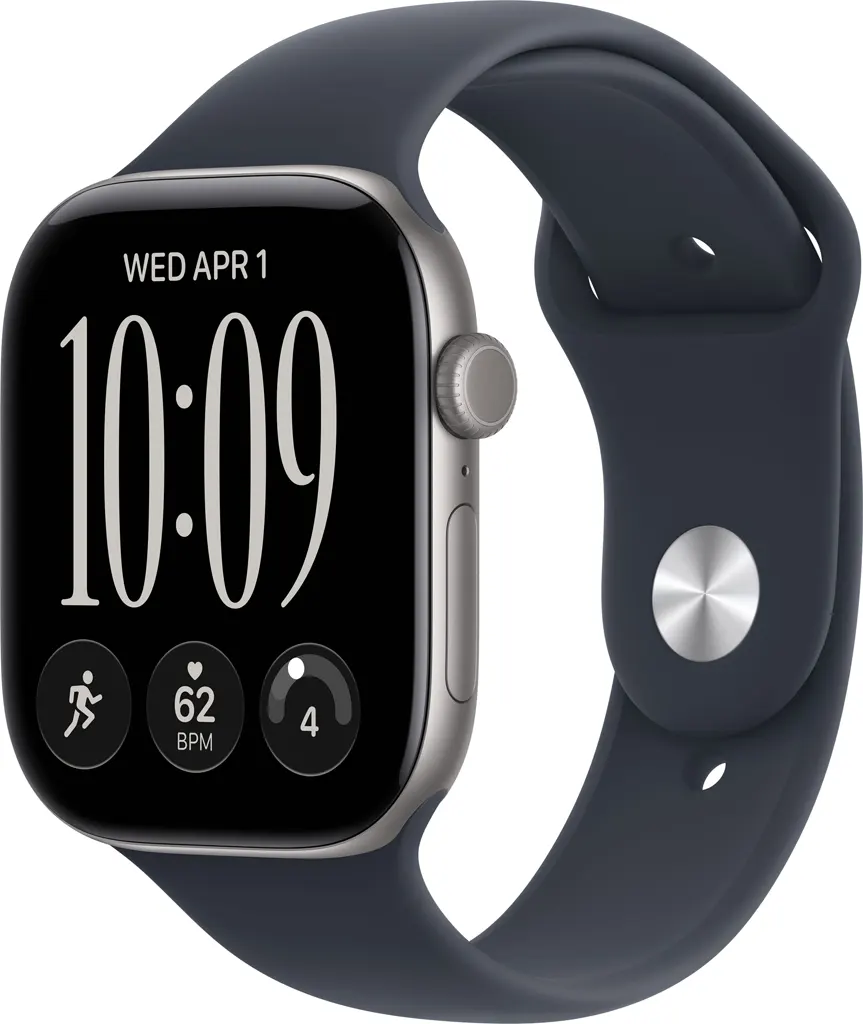 Apple Watch S12 Cellular 42mm Space Grey Aluminium Case with Navy Blue Sport Band - S/M